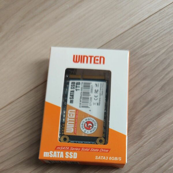 「未開封」新品WINTEN mSATA SSD 1tb SATA3 6GB/s Amazon購入