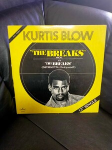 KURTIS BLOW - THE BREAKS【12inch】1980' Us Original/MASTERED刻印/MERCURY/Rare