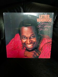 LUTHER VANDROSS - Forever For Always For Love【LP】1982' Us Original / STERLING刻印