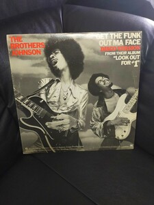 THE BROTHERS JOHNSON - GET THE FUNK OUT MA FACE【12inch】1976' A&M /Produce by Quincy Jones/白Promo/Rare