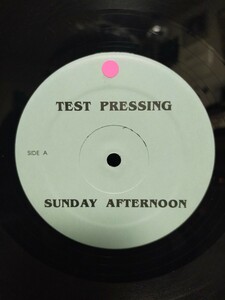 RUDOULPHO - SUNDAY AFTERNOON BLOOD - PEACE IN THE NATION【12inch】TEST PRESSING