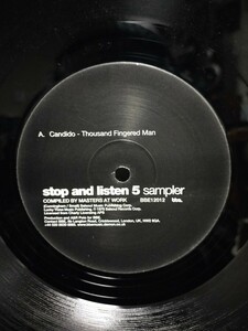 Candido - Thousand Fingered Man / Fania All Stars - Coro Miyare【12inch】UK盤/Stop And Listen 5 Sampler/LOFT