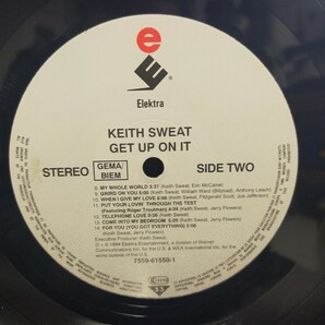 KEITH SWEAT- GET UP ON IT【LP】1994' Germany盤の画像3