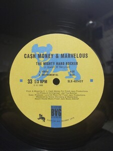 CASH MONEY & MARVELOUS - THE MIGHTY HARD ROCKER/SIR IBU OF DIVINE FORCE - I’M THE PEACEMAKER【12inch】1988' SLEEPING BAG RECORDS