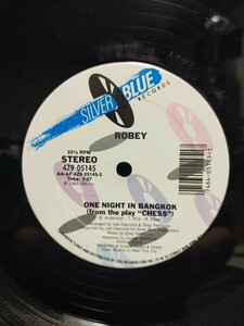 ROBEY - ONE NIGHT IN BANGKOK / BORED & BEAUTIFUL【12inch】1984' US盤 / STERLING刻印