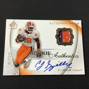 2010 SP Authentic #101 C.J.Spiller Auto(直書)+Jer /299枚の画像1