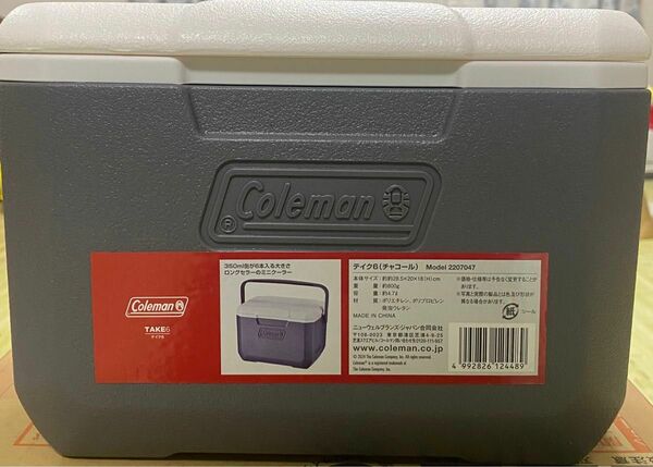 コールマン(Coleman) クーラーボックス テイク6容量約4.7Lチャコール