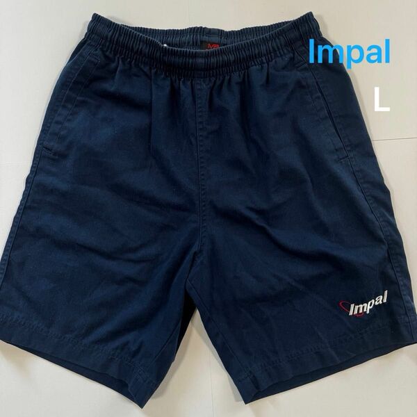 IMPAL インパル　ハンドボール　ハーフパンツ ショートパンツ Lサイズ ネイビー 