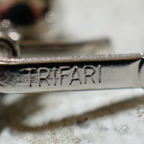 1440 TRIFARI/トリファリ ネックレス 海外 ブランド ヴィンテージ アクセサリー アンティーク trifari シルバーカラー ペンダント 装飾品の画像5