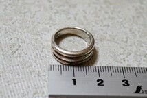 1679 海外製 シルバー リング 指輪 ヴィンテージ アクセサリー SILVER 925刻印 アンティーク シルバージュエリー 装飾品_画像5