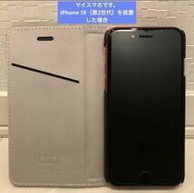 新品 未開封《LEVI'S ロゴプリント 手帳型 ケース》iPhone SE(第2)/8/7/6/6s☆リーバイス ジーンズ デニム☆4.7インチ スマホ カバー_画像5