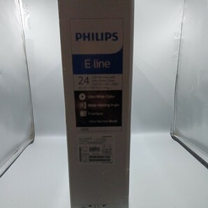 ☆ PHILIPS フィリップス 246E9 E Line 24 液晶モニター Stunning color Black un design style ディスプレイ 未開封④の画像3