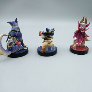 ☆ amiibo アミーボ フィギュア まとめ CNV-001 341S 212w 551s 202w モンスターハンター モンハン 現状品の画像9