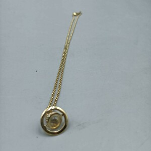 ○Vivienne Westwood ヴィヴィアンウエストウッド プチオーブ カラーストーン ネックレス アクセサリー ゴールド系 AW6155