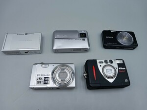 ☆デジカメ まとめ おまとめ 富士フィルム CASIO ニコン EXILIM SONY Cybershot 現状品