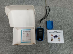 ●Pulse Oximeter パルスオキシメーター 酸素濃度計 SP002 酸素飽和度 心拍数 測定 Ver.3.0 ※非医療機器 