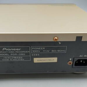 ●Pioneer PDR-D50 CD-R/CD-RWレコーダー パイオニア の画像9
