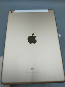 □Apple iPad MPG42J/A 第5世代 32GB A1823 ゴールド Cellular+wifiモデル auネットワーク利用制限○ IMEI35945608218390