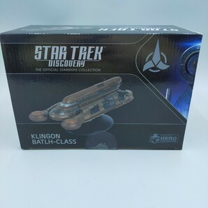 □未開封品 スタートレックディスカバリー スターシップコレクション 「KLINGON BATLH-CLASS」 STAR TREK DISCOVERYの画像1