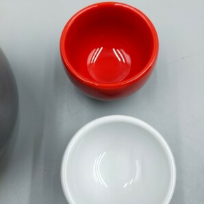 □LE CREUSET ル・クルーゼ Sphere Sake Set STONEWARE スフィア酒セット ストーンウェア 未使用品の画像4