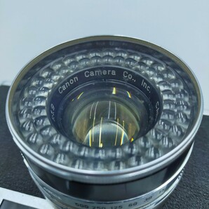 ☆Canon Canonet キャノネット フィルムカメラ キャノン シルバー×ブラックの画像10