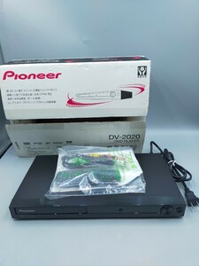 〇Pioneer DVDプレーヤー DV-2020 リージョン2 パイオニア 2013年製