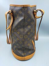 ☆LOUIS VUITTON バケット トートバッグ ショルダーバッグ モノグラム ブラウン ルイヴィトン_画像5