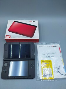 ☆任天堂 ニンテンドー3DS LL 本体 レッド×ブラック