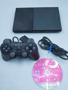 ☆SONY PlayStation2 PS2 薄型 本体 SCPH-90000 ブラック ソニー プレステ2 