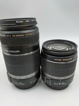 ☆Canon EOS kiss X4 本体+レンズ2本(EF-S 18-55mm、EF-S 55-250mm) セット デジタル一眼レフカメラ キャノン イオスキス_画像9