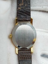☆OMEGA Geneve ジュネーブ 手巻き アナログ 腕時計 オメガ ゴールド文字盤_画像4