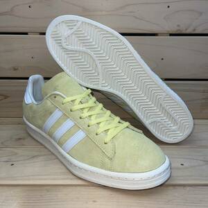 1円 スタート アディダス オリジナルス 27cm キャンパス ライトイエロー adidas Originals CAMPUS 80s メンズ スニーカー 天然皮革