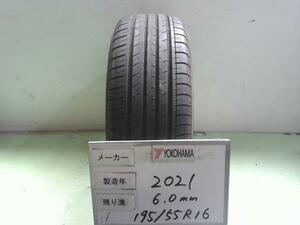 中古 ヨコハマ タイヤ 195/55R16