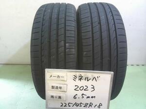 中古 ミネルバ タイヤ 225/45ZR18