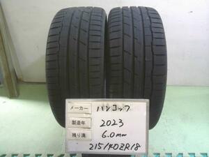 中古 ハンコック タイヤ 215/40ZR18