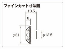 71961HWバーエンドファインカット/ブルー¥2,860 _画像2