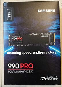 Samsung 990 PRO モデル 2TB SSD PS5動作確認済み PCIe 4.0(7,450MB/秒)