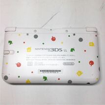 ◎【任天堂/ニンテンドー/Nintendo】ニンテンドー3DSLL とびだせどうぶつの森パック 現状品 ぶつ森 どう森 ダウンロード版ソフト入り 箱付_画像4