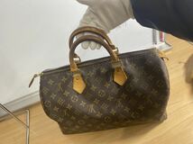 ● LOUIS VUITTON ルイヴィトン　モノグラム・ライン スピーディ35 ミニボストン　ハンドバッグ　SP1909 鍵なし　保存袋付き_画像3