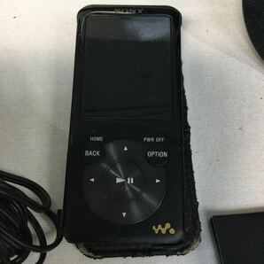 ◎【SONY/ソニー】WALKMAN ウォークマン デジタルメディアプレーヤー NW-S754 ブラック スピーカーセット 動作確認 箱，説明書付 汚れ有の画像3