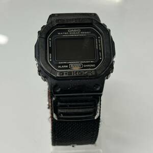 ☆【CASIO/カシオ】G-SHOCK Gショック DW-5600B デジタル メンズ腕時計 ブラック 電池切れ ジャンク