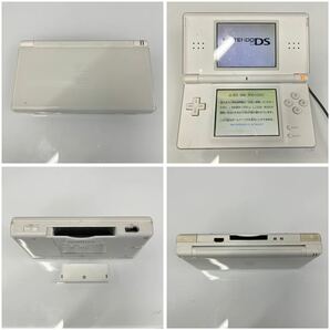 ☆【ニンテンドー/任天堂/Nintendo】DS Lite ニンテンドーDS 3点 まとめ ブラック ホワイト ピンク 動作確認済 初期化済 2台 現状品の画像4