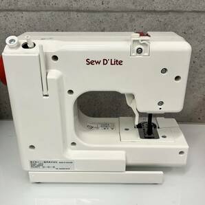 ☆【JANOME/ジャノメ】Sew D'Lite JA525 電動ミシン ミシン 裁縫 手工芸 箱付 家庭用ミシン コンパクト 動作確認済みの画像6