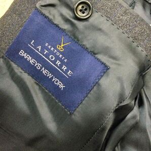 & SARTORIA LATORRE サルトリア ラトーレ スーツセット 46 セットアップ 表羊毛100% 裏地キュプラ100% BARNEYS NEW YORKの画像2