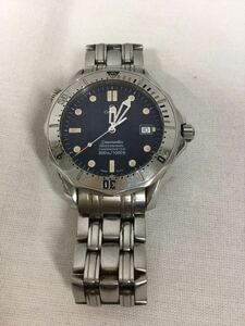 &amp; Omega Omega Sea Master Automatic Men's Chronometer Professional Professional 300 м/1000 футов Cal.1109 Junk Date