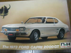 DOYUSHA 童友社　1/24　フォード カプリ 2000GT　THE 1973 FORD CAPRI 2000GT　NHシリーズ 18　未組立　珍品　袋未開封　同梱,郵送可