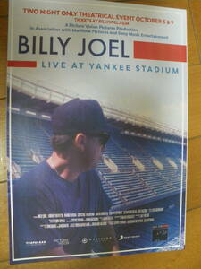 映画チラシ ε B5　ビリー ジョエル　BILLY JOEL　LIVE AT YANKEE STADIUM ビンテージ コレクション　デビュー50周年　ライブ