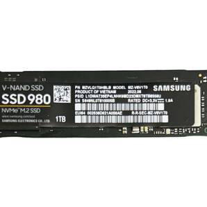 新品未開封サムスン Samsung SSD 980 NVMe M.2 1TB 国内正規保証品 MZ-V8V1TOB/IT SAMSUNG の画像1
