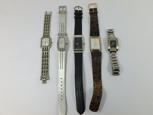 【1193】☆レディース腕時計ジャンク5コ　[DKNY 、YUMI SIENNE、SEIKO、renomaほか ☆