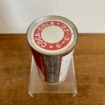 当時物　コカコーラ　空き缶　350ml メタリック　/ 空缶　レトロ缶　プルトップ型　COKE 昭和レトロ　【上蓋無し】_画像5